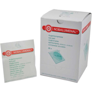 NOBALUMENAL Augenkompr.75x80 mm steril